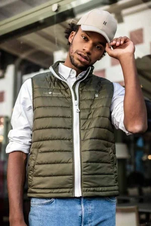 新品/CLUBHAUS Fake layered Vest + Polo XL CLUBHAUS Fake layered Vest + Polo '25 - Navy/Lt
